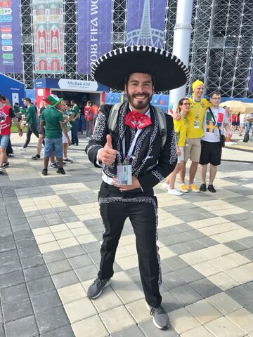 México vs. Suecia: El ambiente y color previo al partido