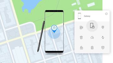 C車mo encontrar un m車vil Samsung Galaxy aunque no tenga conexi車n