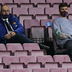 Piqué espera tener estabilidad en su rodilla en un mes