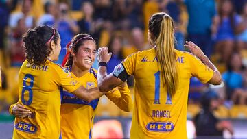 Tigres Femenil golea al Puebla con Thembi como figura