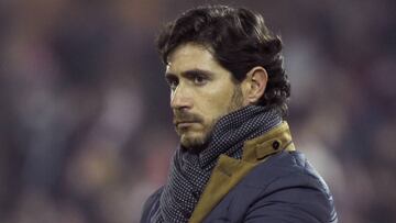 El entrenador del Real Betis, Víctor Sánchez del Amo durante el partido contra el Granada.