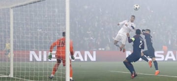 Cristiano, letal en París: gol en el área al primer toque.