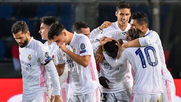 El Real Madrid venció a la Atalanta.
