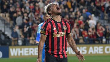 El delantero venezolano vio actividad este domingo en el triunfo de su equipo, Atlanta United frente a South Georgia por marcador de tres a cero.