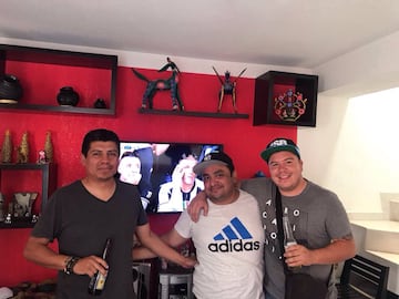 Algunas imágenes de como se vivió el encuentro entre Real Madrid y Juventus en diferentes lugares de la capital del país.