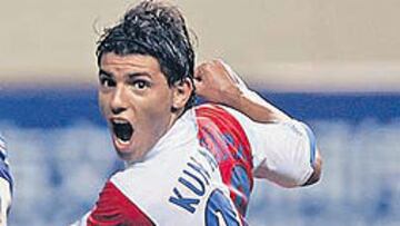 <b>GOLEADOR. </b>Agüero ha marcado cinco goles en esta pretemporada.