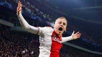 Van de Beek confirms Real Madrid interest in him