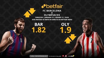 FC Barcelona vs. Olympiacos: horario, dónde ver, pronósticos y clasificación