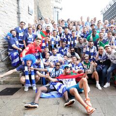 La celebración del ascenso del Alavés a Primera