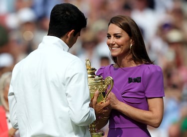El motivo por el que Kate Middleton ha estado en la final de Wimbledon
