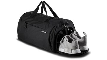 Bolsa deportiva para el gimnasio de Fitgriff de color negro en Amazon