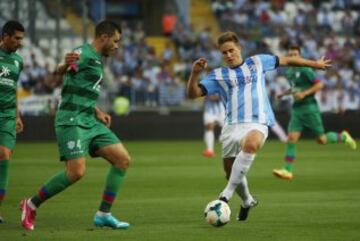 Las imágenes del Málaga-Levante