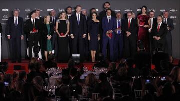 50 cumplea?os de AS: los Reyes premian a Nadal, Coe y Mireia