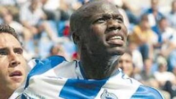 <b>NOVEDAD. </b>El senegalés Thiaw será el encargado de sustituir a Bodipo en la delantera del Alavés.