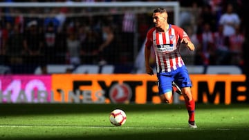 Koke, en el Atlético-Sevilla