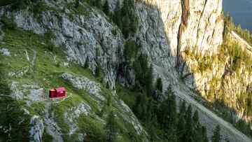 Tienda Pop Up de The North Face en las Dolomitas