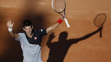 Djokovic gana en Roma y sigue siendo el coco de Rafa Nadal