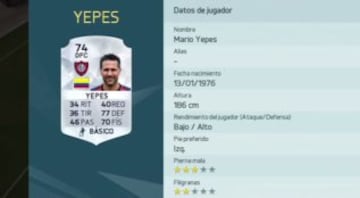 El 'Cuau' aparece en el 11 de veteranos del FIFA 16