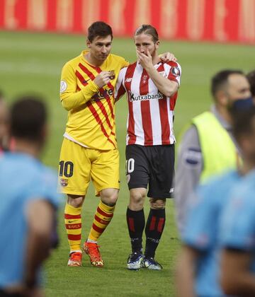 Messi: just before his Barça departure