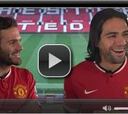 Falcao pasa al tablero en el United con el profesor Mata