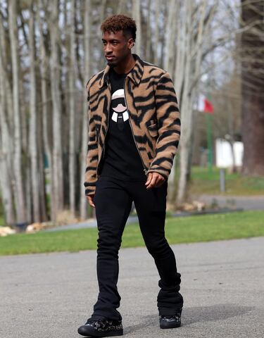 El delantero de Francia Kingsley Coman.