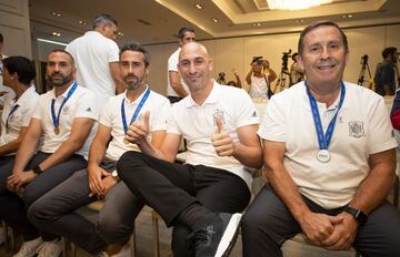 La RFEF recibe a las subcampeonas del mundo