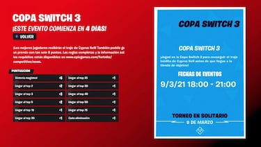 Copa Cyprus Nell en Fortnite; horarios y cómo conseguir su skin gratis