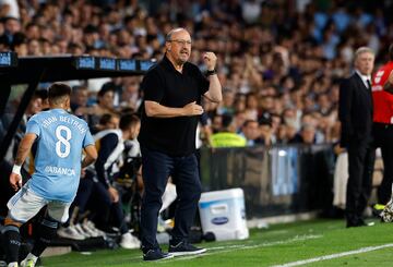 Rafa Benítez, entrenador del Celta.