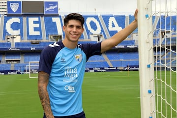 Antoñito Cordero, en La Rosaleda.