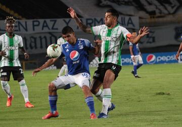 Partidazo en El Campín entre Millonarios y Nacional. El equipo azul fue superior tácticamente a los dirigidos por Osorio