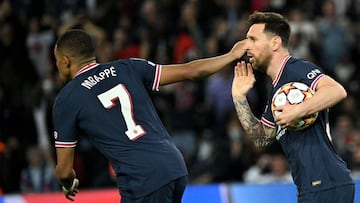 Mbappé y Messi.