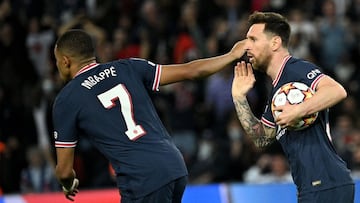 Mbapp&eacute; y Messi. 