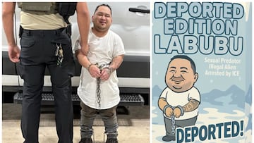 La retórica antiinmigrante no cesa en Estados Unidos. La Casa Blanca se ve envuelta en controversia tras burlarse de un inmigrante guatemalteco con un Labubu.