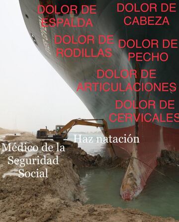 Los mejores memes del buque encallado en el Canal de Suez