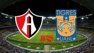 Atlas vs Tigres (2-0): Resumen del partido goles