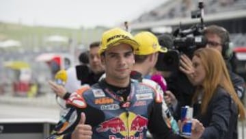 Miguel Oliveira se hizo con la pole de Moto3 en Argentina.