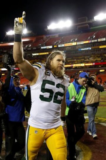 Clay Matthews, linebacker de Green Bay Packers, se marchó del FedExFiel con la sensación del deber cumplido, es un playmaker de la liga y su presencia ayuda mucho a la frágil defensa de los Packers.