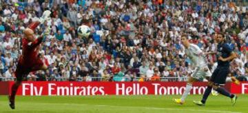 Di María marca el 1-0.