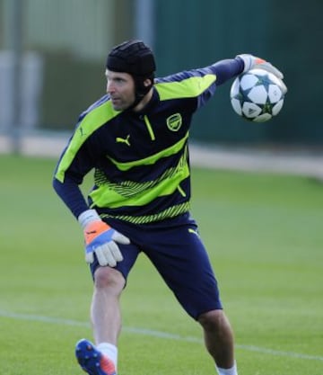 David Ospina feliz por el partido de Champions del Arsenal