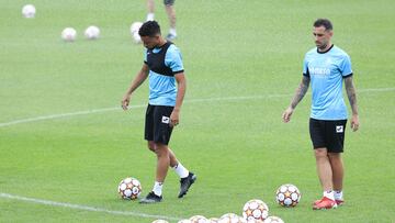 13/09/21 
 ENTRENAMIENTO DEL VILLARREAL 
 PACO ALCACER COQUELIN