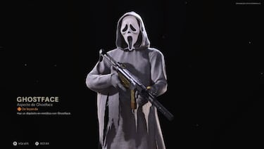 Cómo conseguir el skin Ghostface de Scream en COD: Warzone