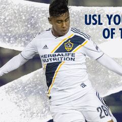 El mexicano Efraín Álvarez, mejor jugador joven de la USL