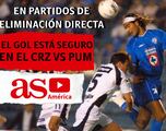 En duelos de eliminación directa, los Cruz Azul vs Pumas se llenan de goles
