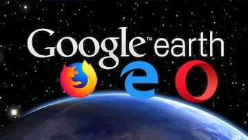 Ya puedes usar Google Earth desde Firefox, Edge y Oper