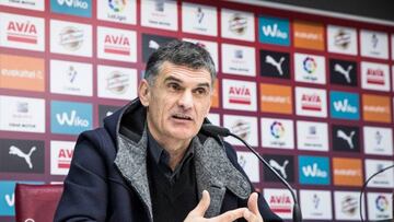 Mendilibar: “No creo que vengan a sestear”