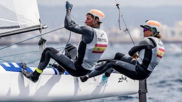 Florian Trittel y Tara Pacheco apuntan a ser el d&uacute;o espa&ntilde;ol de la clase mixta Nacra17 en los Juegos Ol&iacute;mpicos de Tokio.