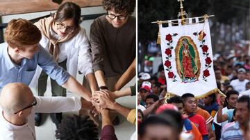 ¿El 12 de diciembre se trabaja o es festivo oficial por el Día de la Virgen de Guadalupe?