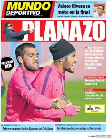 Portadas de la prensa deportiva