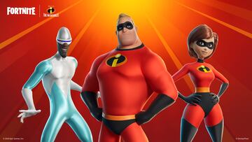 fortnite los increibles skins disney pixar