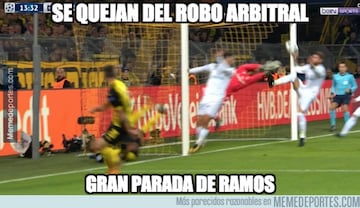 Los memes más divertidos del B. Dortmund-Real Madrid